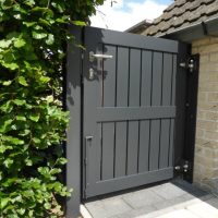 Lomond landelijke poort in aluminium